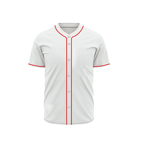 Camisa de Béisbol de Botones E563